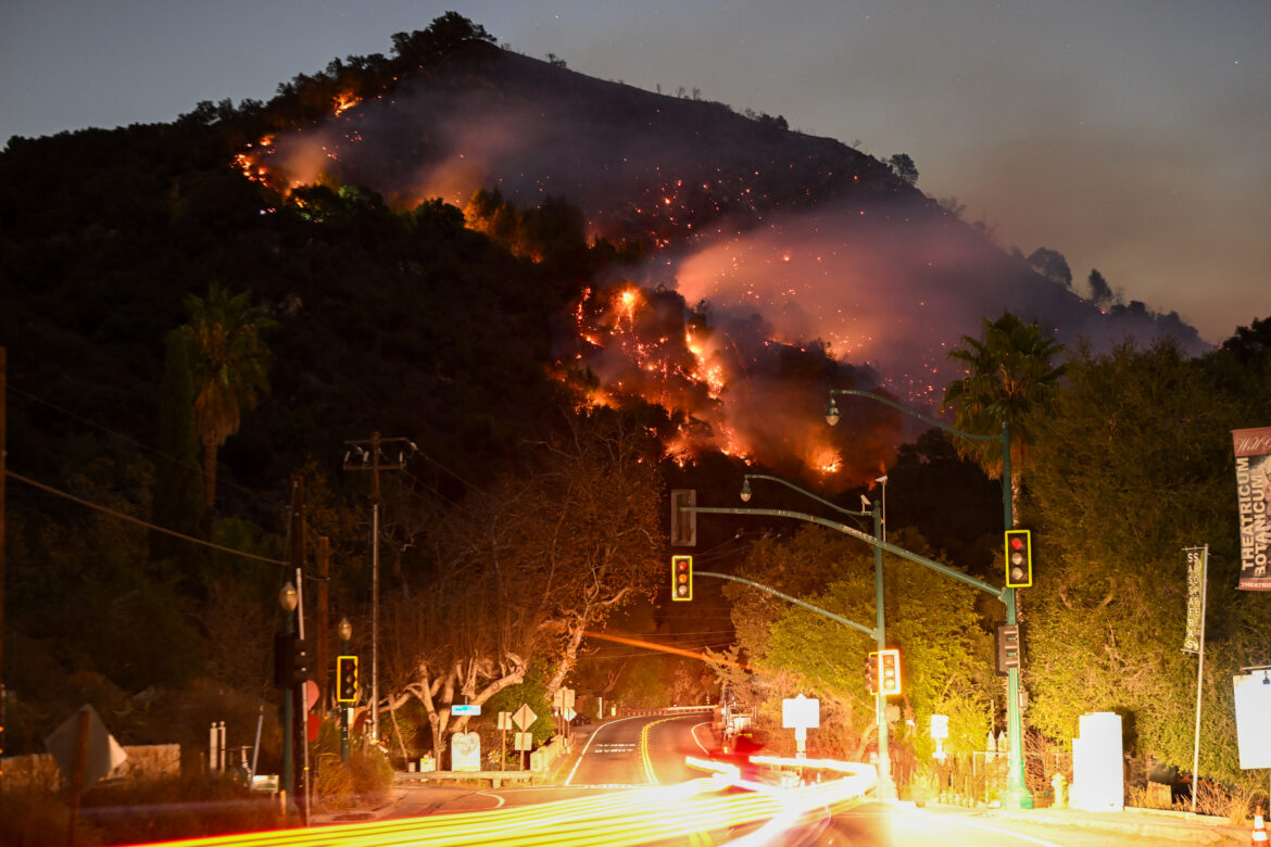 Eaton wildfire in Los Angeles