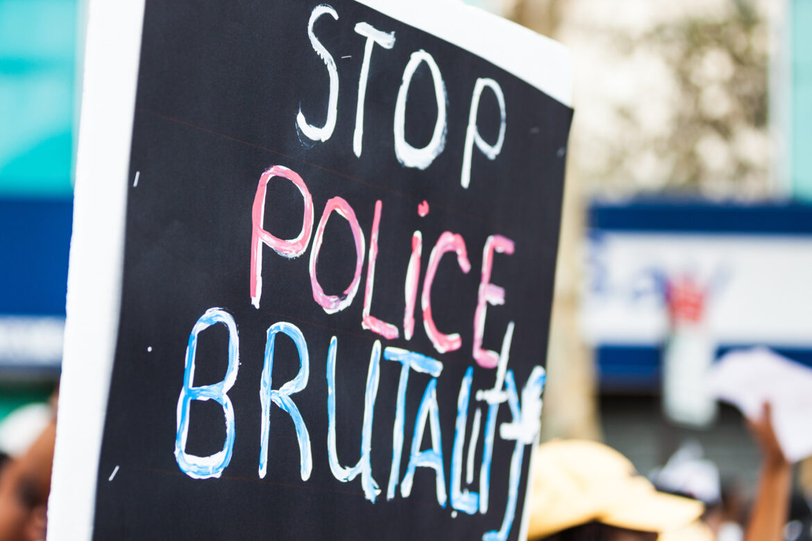 People protest for racism