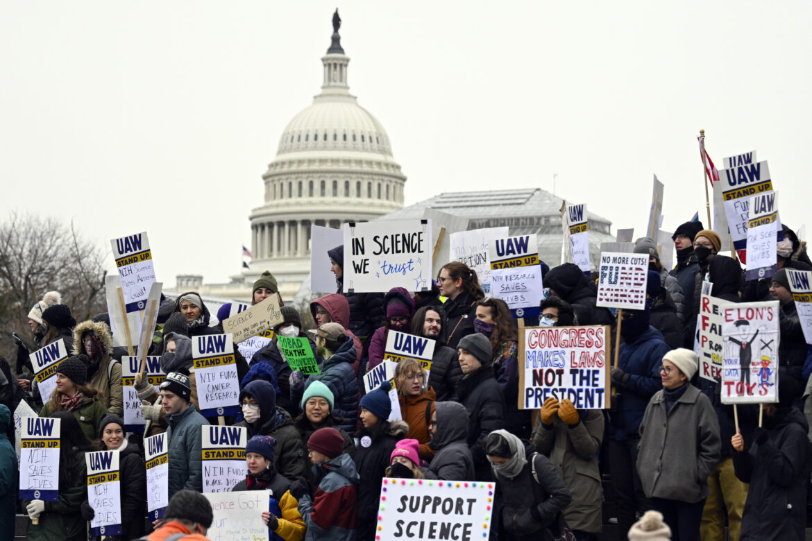 Federal Workers Rally