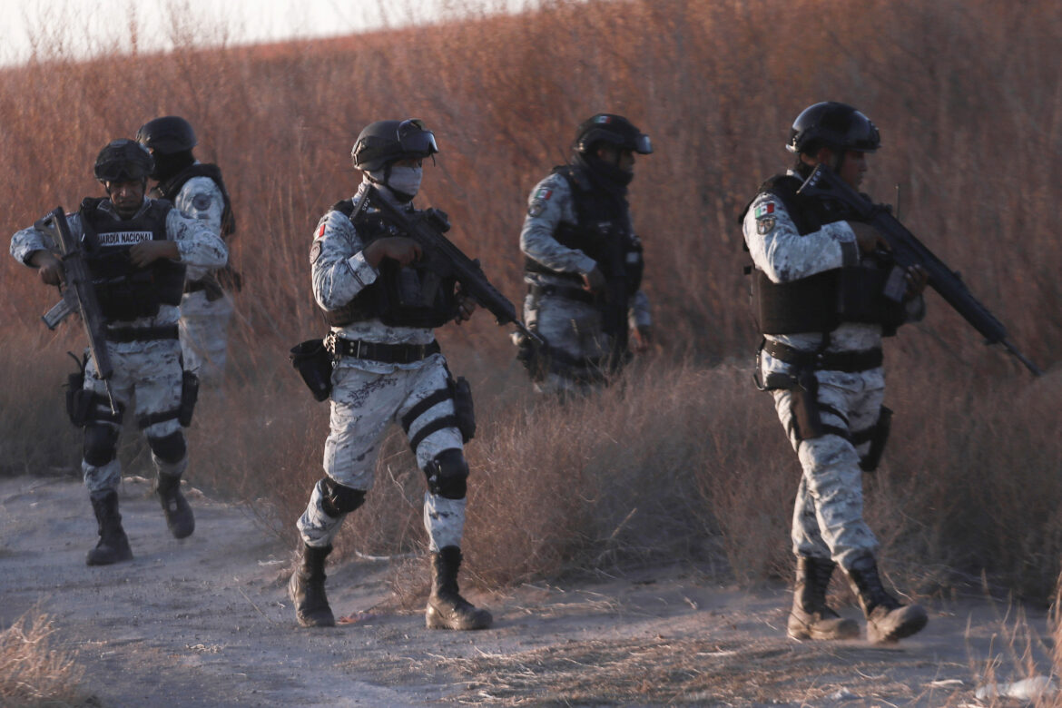 APTOPIX Mexico National Guard Border