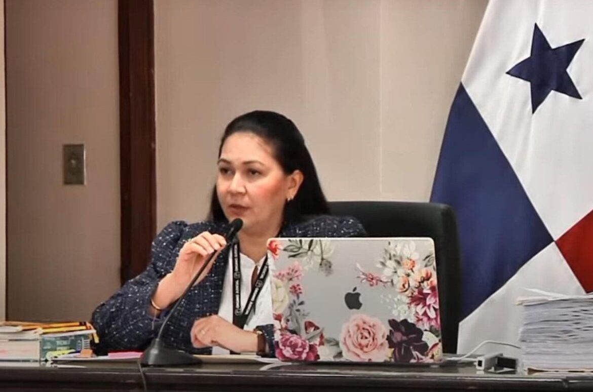 Baloisa Marquínez, jueza segunda liquidadora de causas penales a cargo del caso Odebrecht. Captura de pantalla
