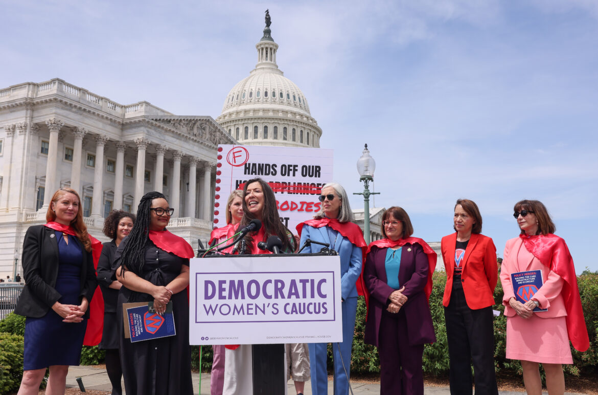 Mother's Day Press Conference Calling On Action On Care And Reproductive Rights