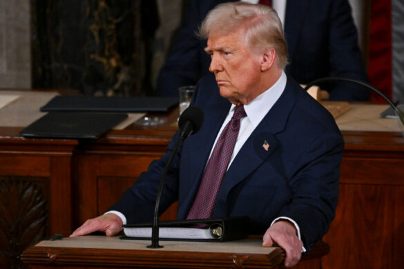 Trump addresses a joint session of Congress