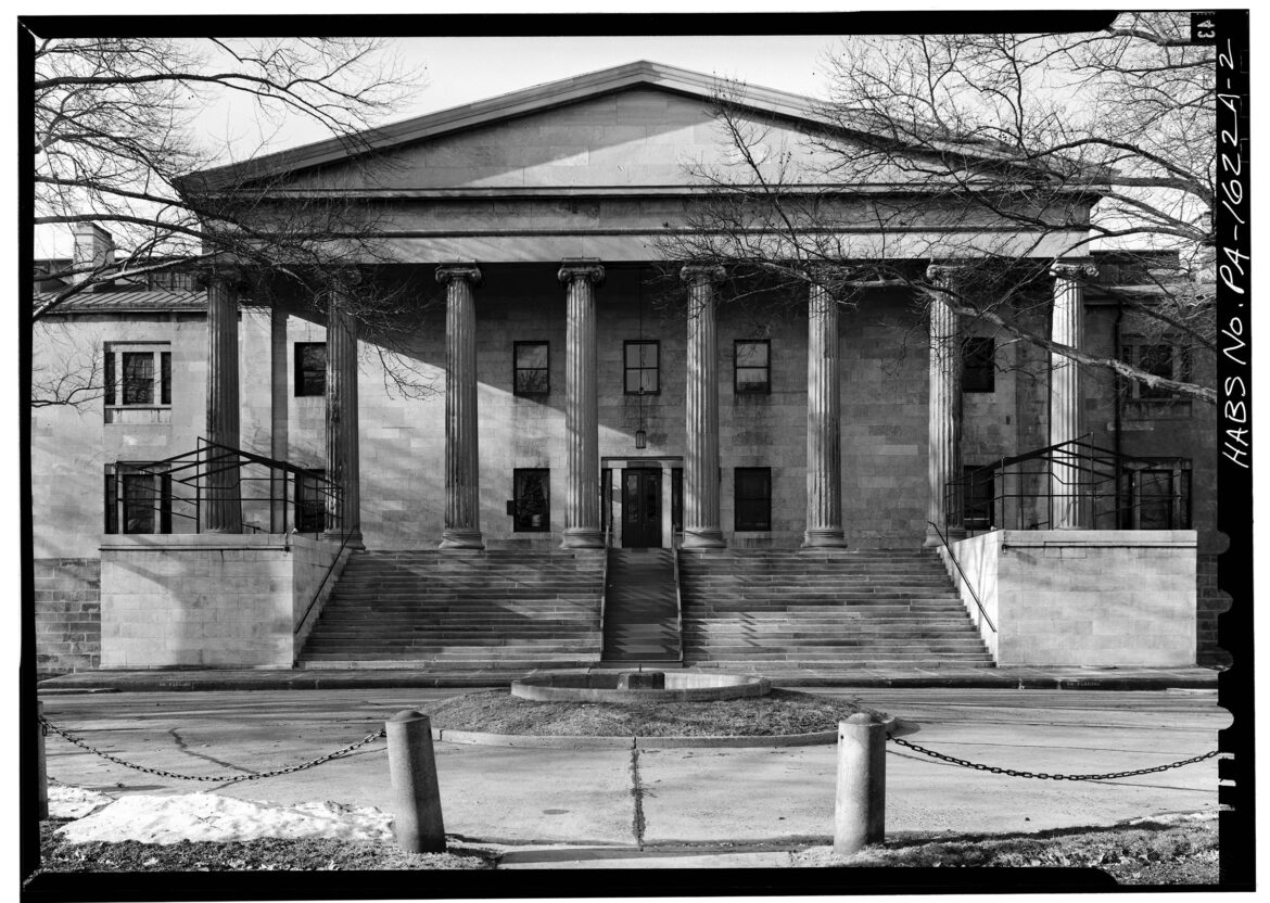 U.S. Naval Asylum, Biddle Hall, in Philadelphia