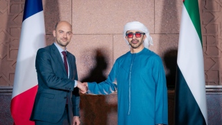 Abdullah bin Zayed, FM of France discuss strengthening strategic relations