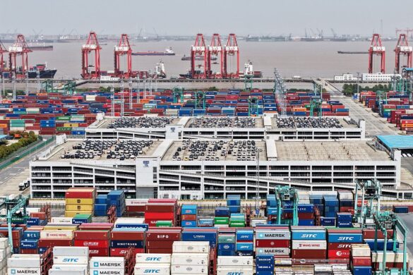 China Total Import And Export Value of Goods Trade Increases in Q1 2025