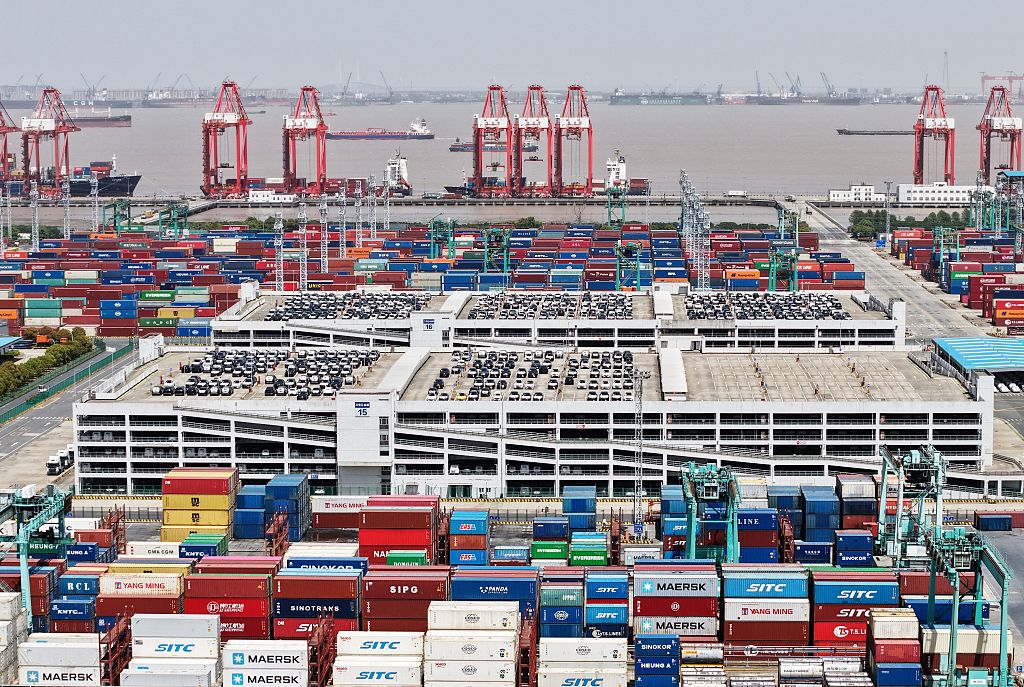 China Total Import And Export Value of Goods Trade Increases in Q1 2025