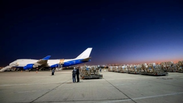 Dubai Humanitarian airlifts of critical medical supplies to support emergency efforts in Gaza