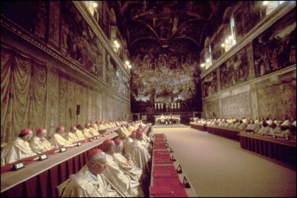 The Conclave in Rome, Italy in 1978