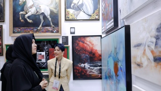 Latifa bint Mohammed highlights importance of building cultural bridges during visit to World Art Dubai
