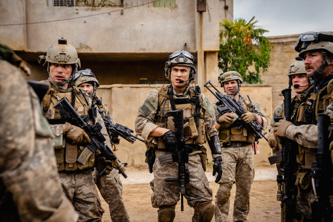 A scene from the 2025 film Warfare
