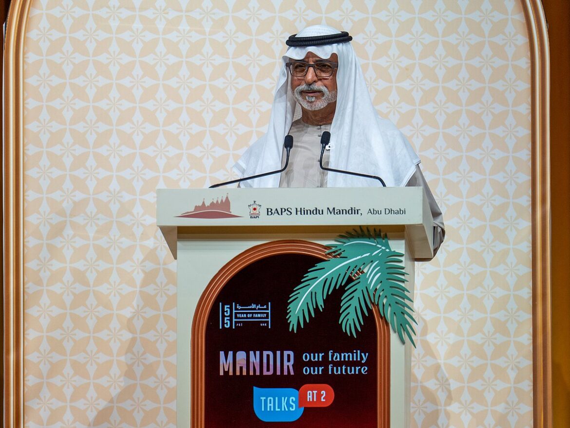 4m visitors to Abu Dhabi Hindu temple; Sheikh Nahyan calls it a bridge between India-UAE