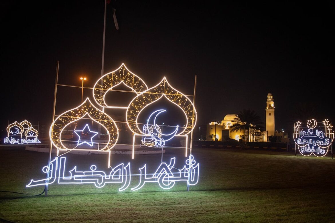 Al Hamriyah glows as Ramadan lights transform streets