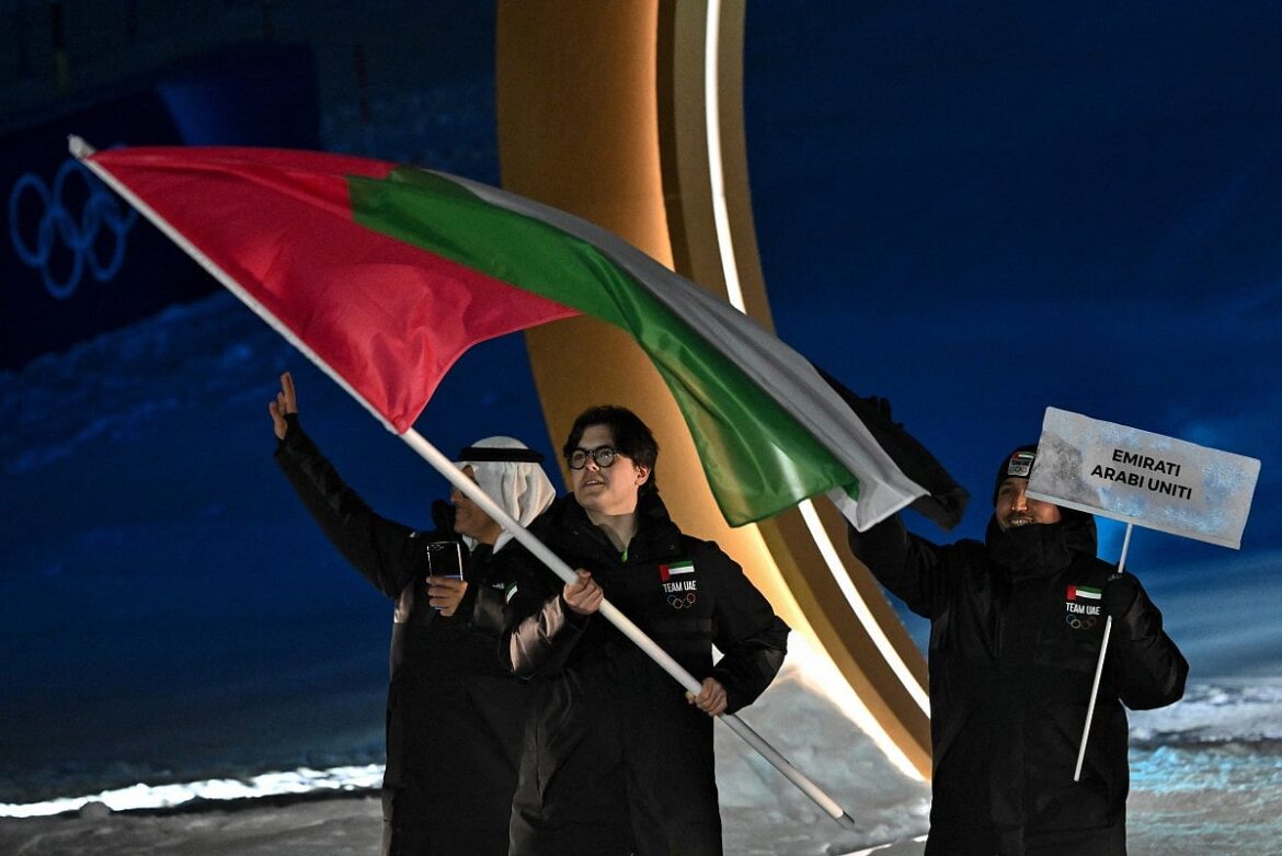 Alex Astridge makes Winter Olympic debut for UAE