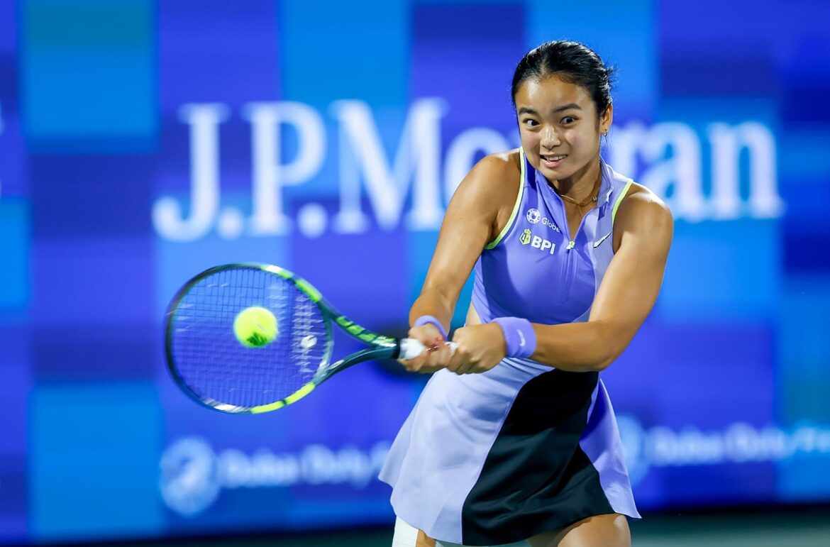 Alex Eala beats World No 8 Jasmine Paolini at Dubai Championships