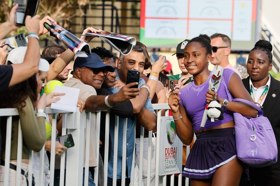 Coco Guaff through to last 16 in Dubai Championships