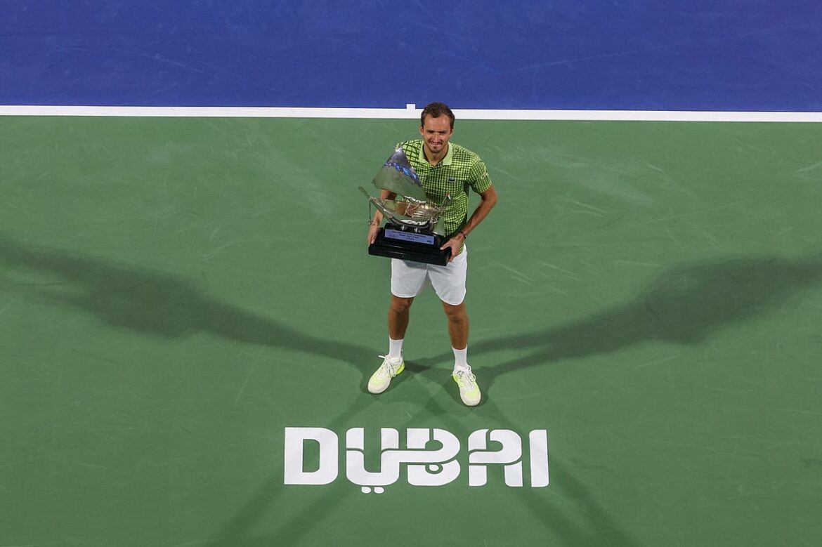 Daniil Medvedev wins Dubai Duty Free Tennis Championships following Tallon Griekspoor withdrawal