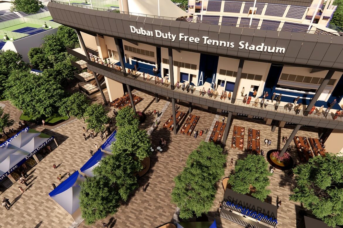 Dubai Duty Free Tennis Championships reveals redevelopment plans