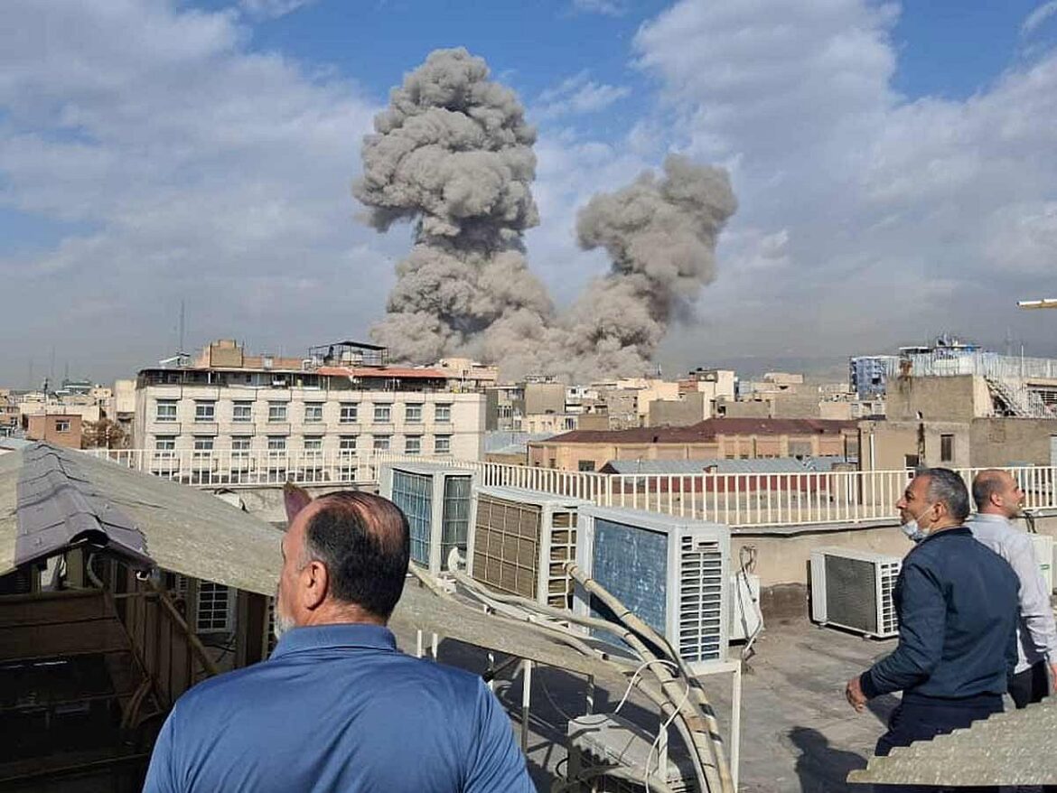 Photos: US and Israel strike Iran as explosions rock Tehran