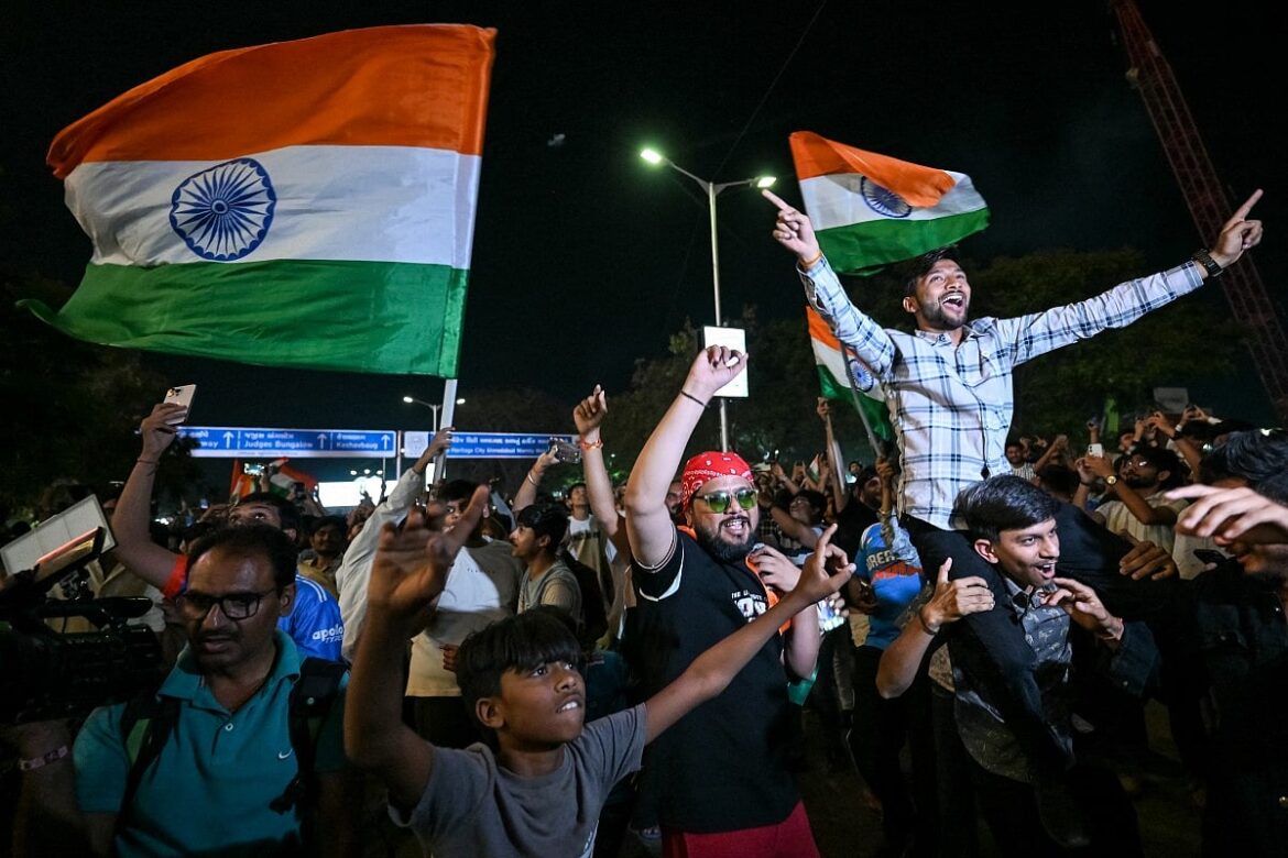 Fans erupt in joy as India clinch third T20 World Cup title