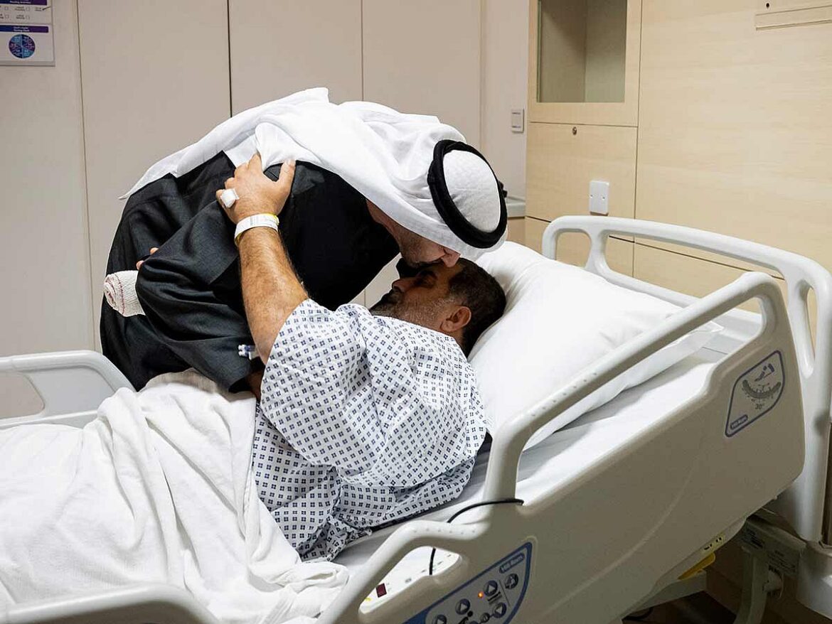 UAE President visits patients injured amid regional unrest