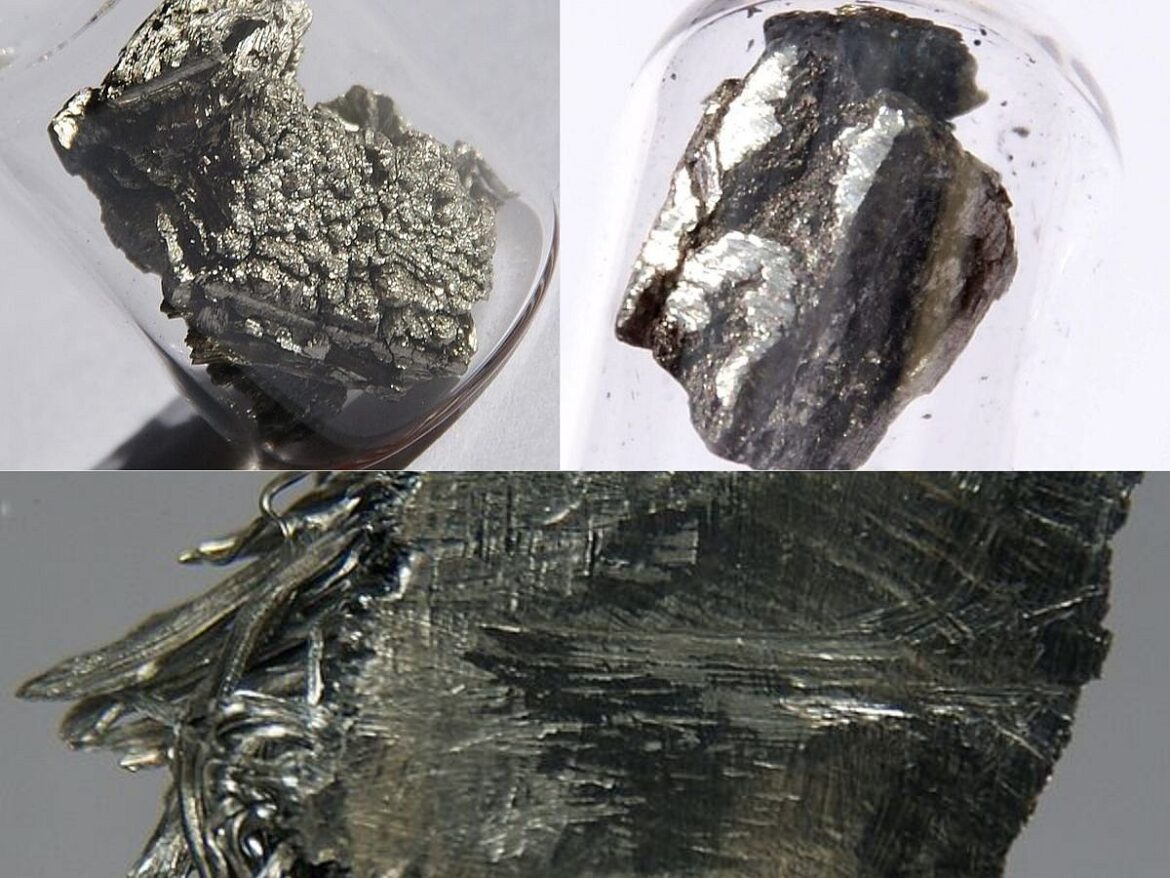 The rare earth metals are a family of 17 elements consisting of scandium, yttrium, and the lanthanum-group elements. 