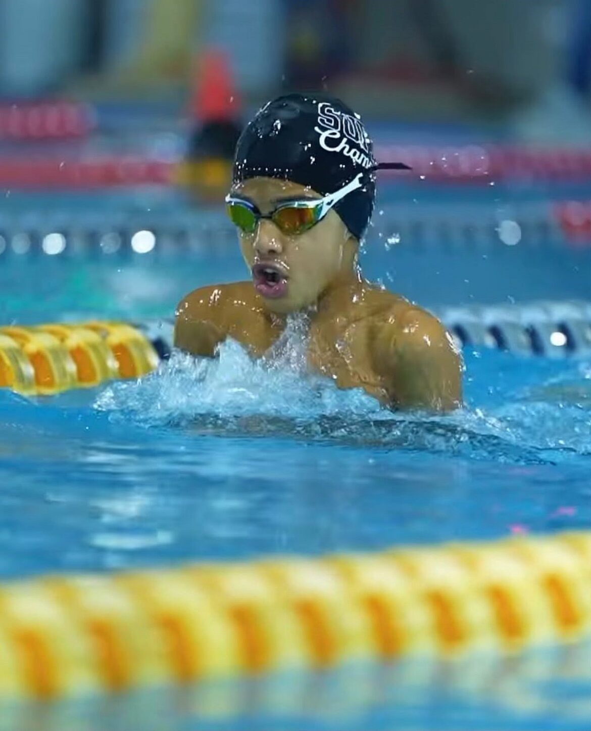 101 medals at 10: A century of swimming glory!