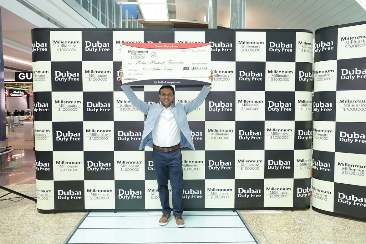 Ajman-based Keralite photographer wins $1m in Dubai Duty Free draw