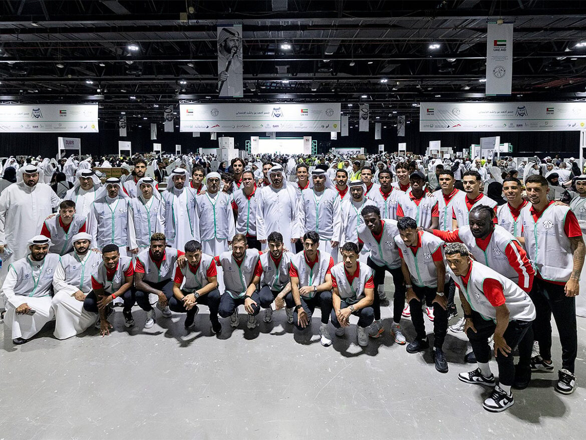 Dubai sports community joins ‘Ahmed bin Rashid Humanitarian Bridge’ initiative to support people of Gaza