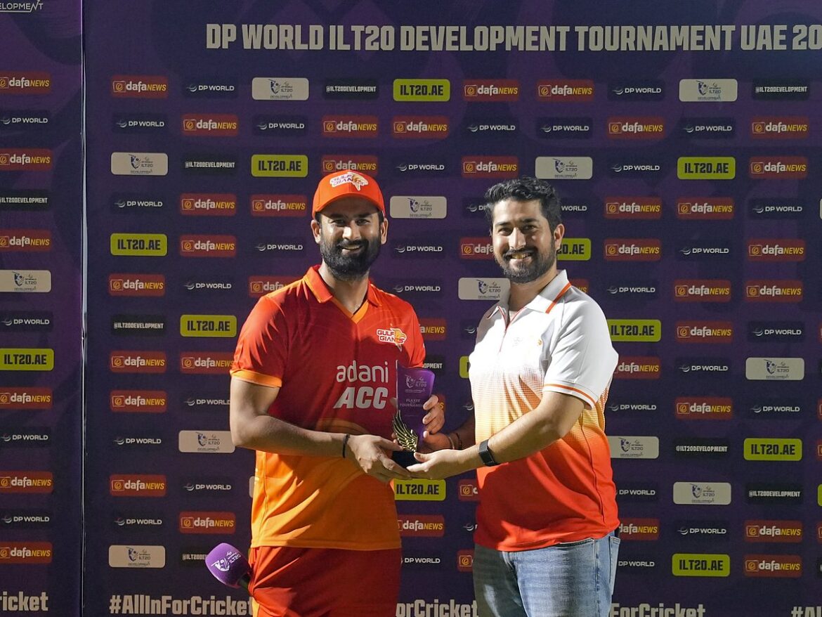 Gulf Giants Development seal DP World ILT20 Development crown