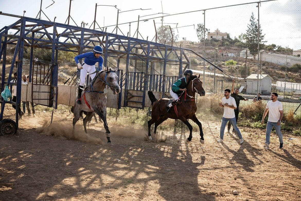 Horse racing returns to Palestinian village after two-year wartime halt
