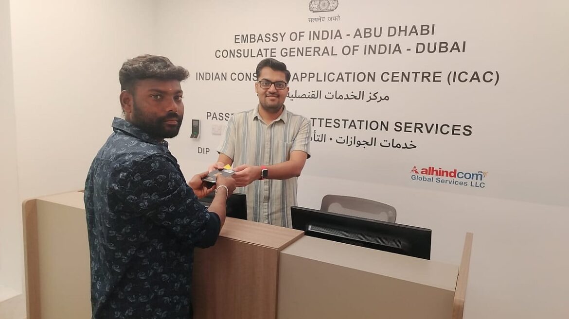 Indian passport services in UAE: Alhind's ICACs launch new Sunday counter