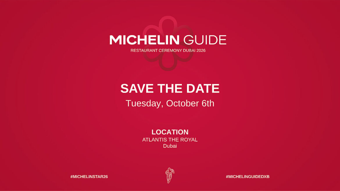 MICHELIN Guide Dubai announces fifth edition ceremony on October 6
