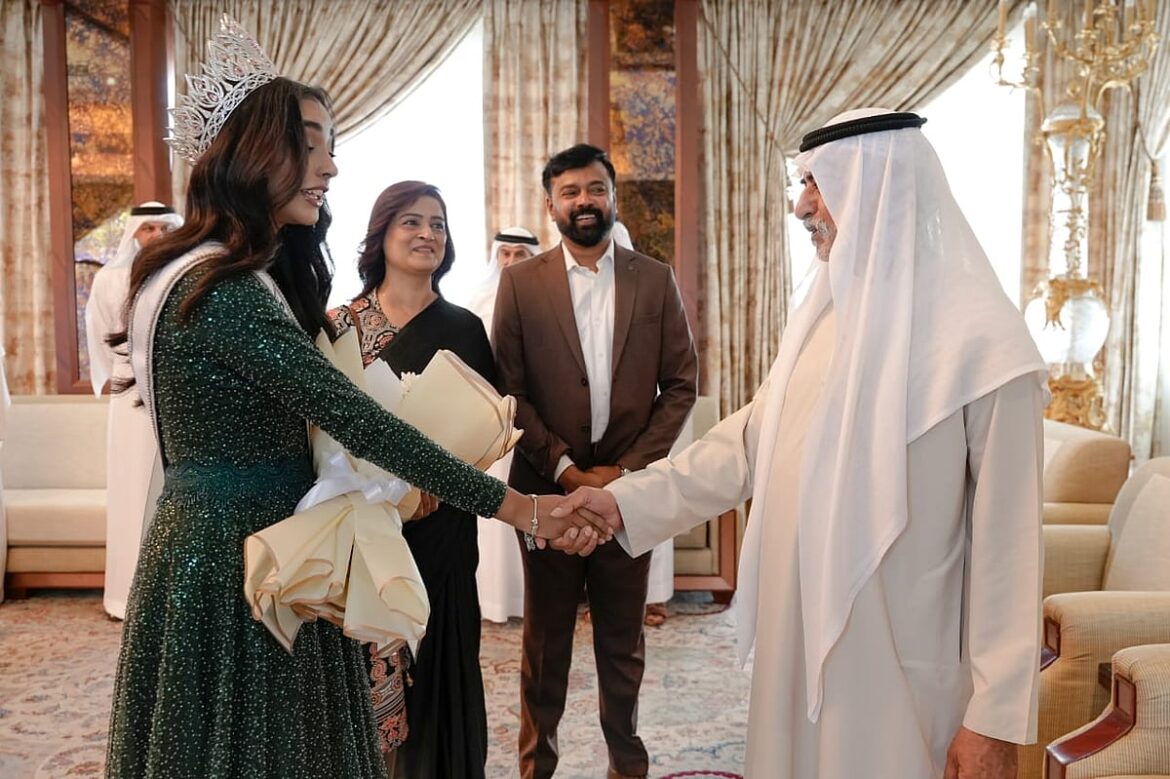 Miss Universe India 2026 Kaziah Liz Mejo returns to Abu Dhabi with crown, meets UAE minister