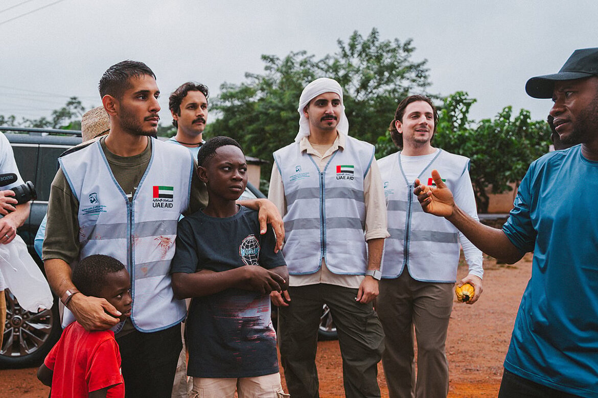 MrBeast and global creators help transform village in Ghana