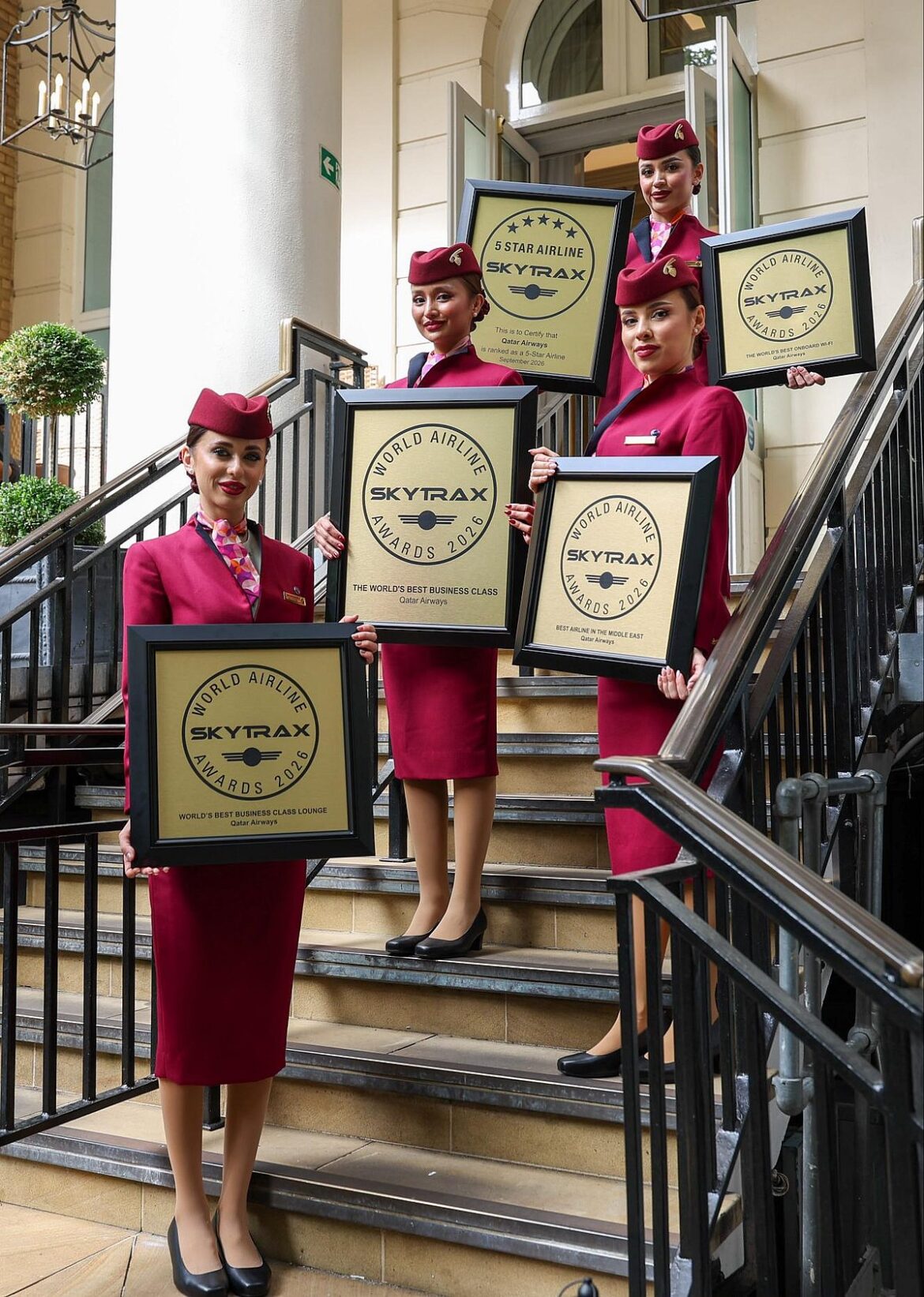 Qatar Airways wins four Skytrax awards, keeps 5-star rating