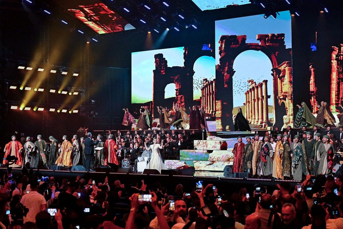 Syrian megastar Assala returns to Damascus stage for first time after 15-year exile