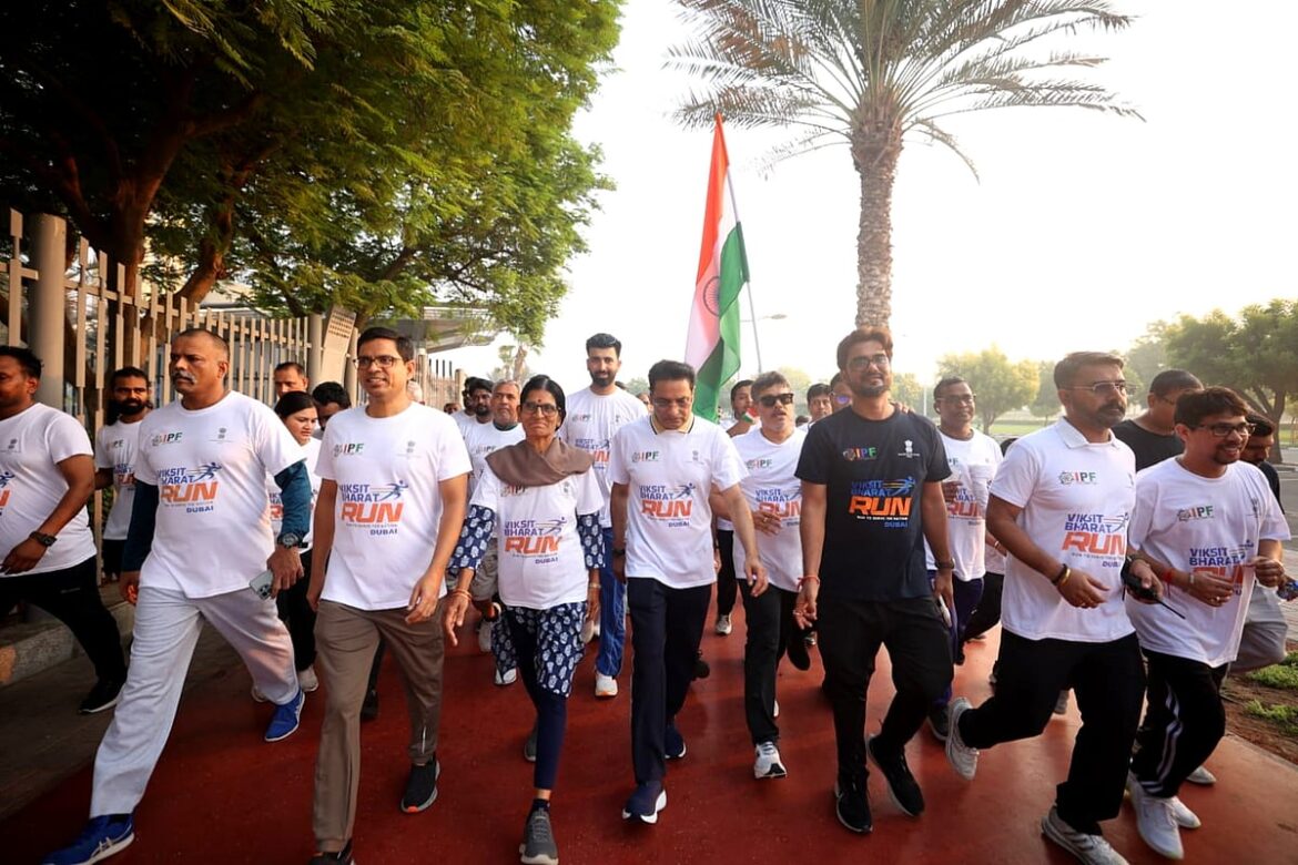 Thousands of Indian expats in UAE run for Viksit Bharat at Dubai's Zabeel Park