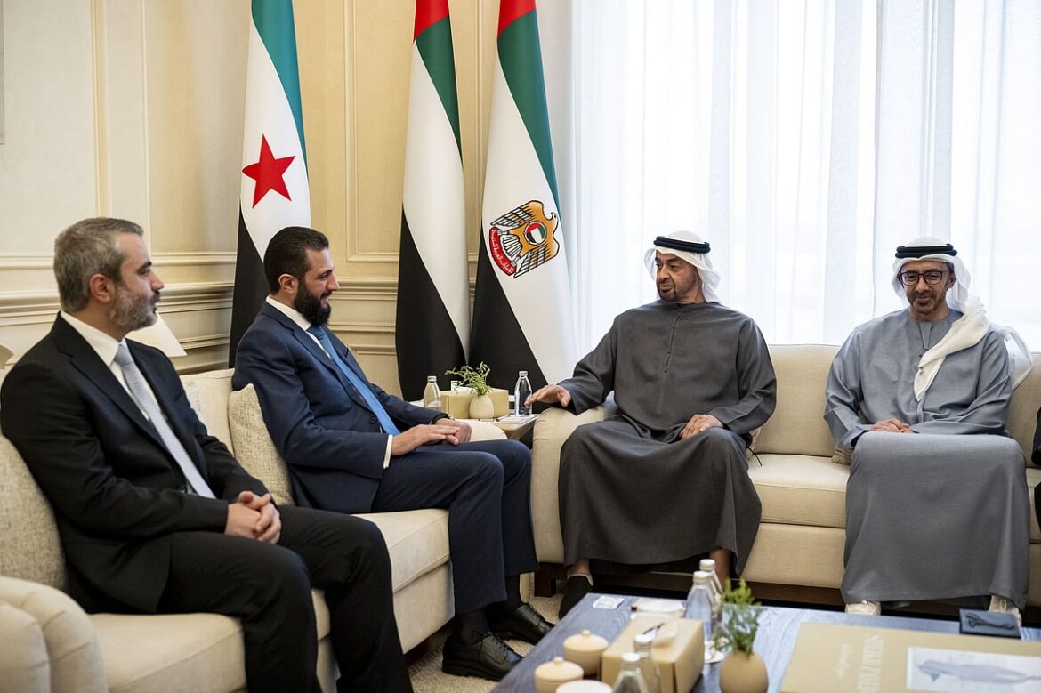 UAE and Syrian Presidents discuss strengthening bilateral ties
