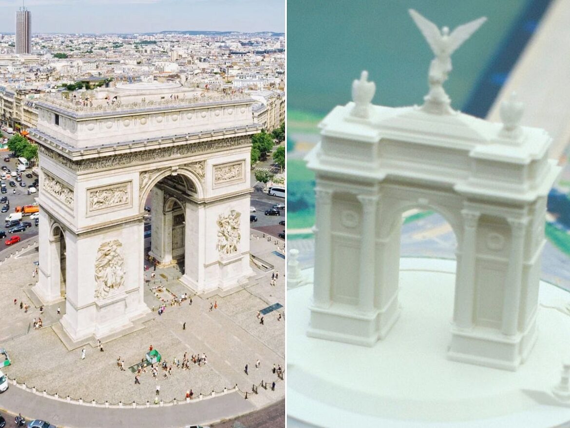 US says it will break ground soon on Trump arch