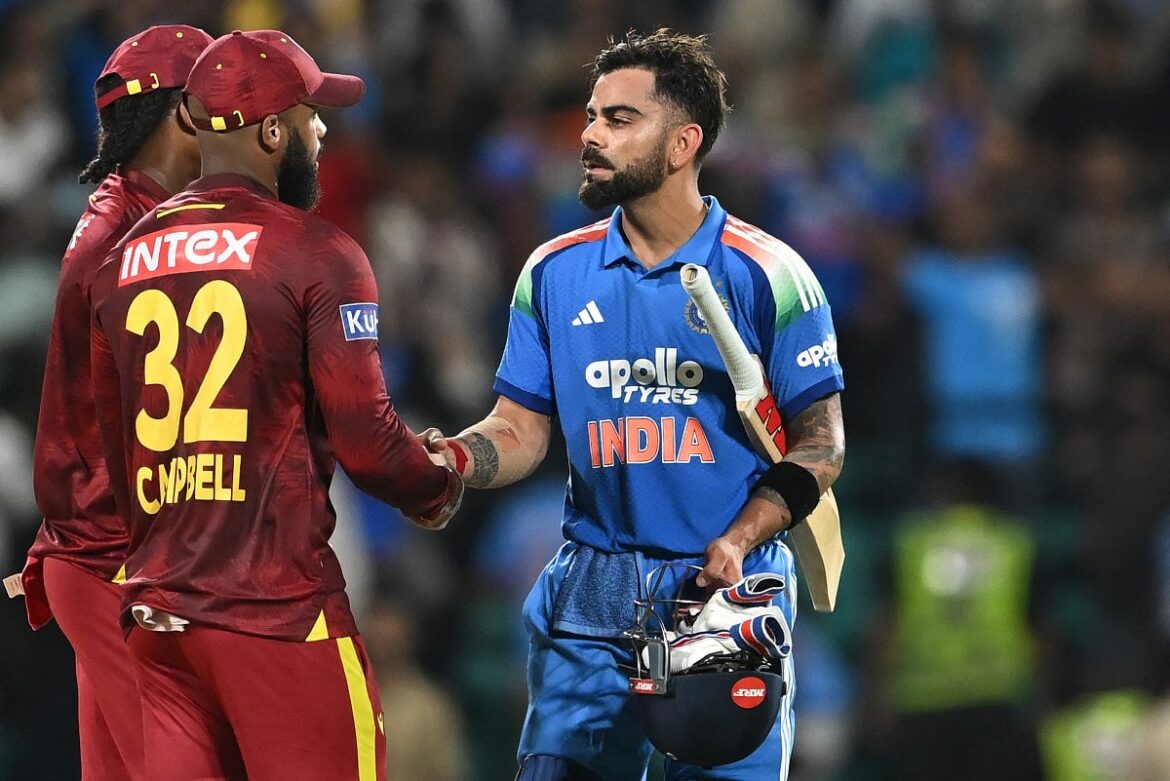 Virat Kohli hits career high nine sixes during record-breaking 139 in Kerala