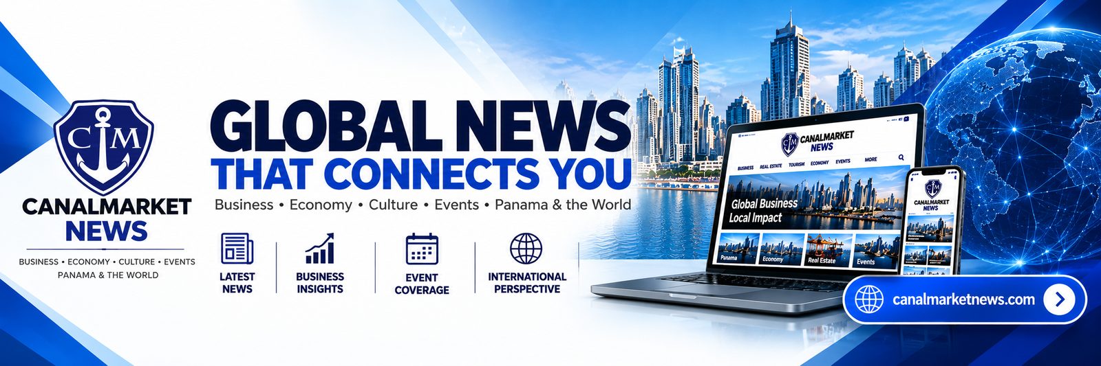CanalMarket News – Global news that connects you: business, economy, culture and events from Panama and the world