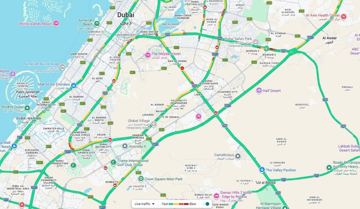 Dubai-Sharjah traffic update: Crashes and heavy delays slow Monday commute