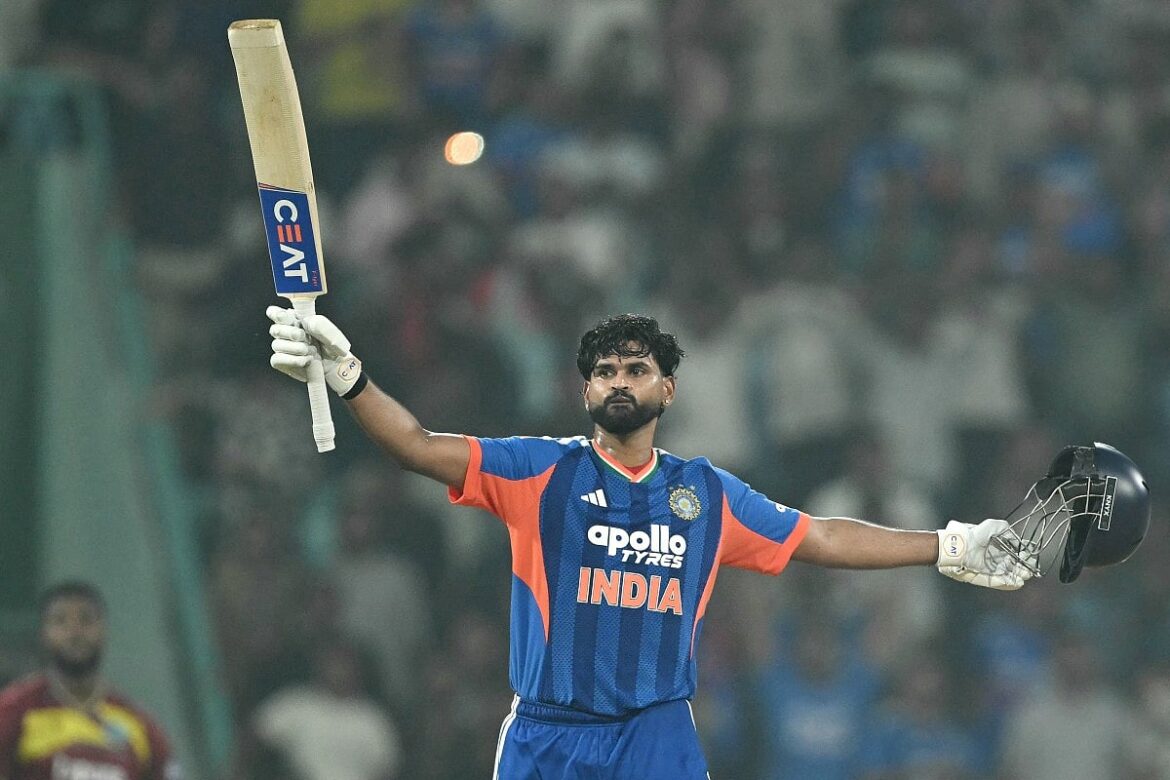 Shreyas Iyer breaks Virat Kohli's record after maiden T20I century
